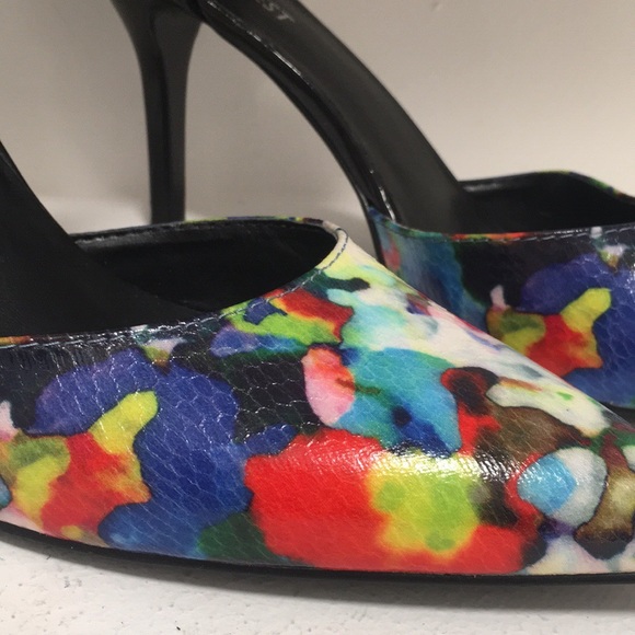 Nine West colorful ankle pumps - Picture 3 of 6